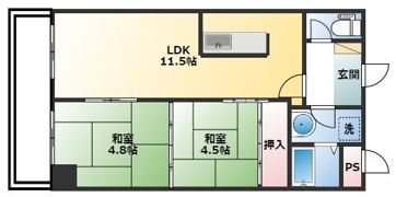 アクトピアTOYAMAの間取り画像