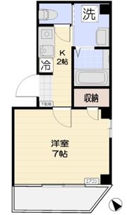 ソレイユ蔵前の間取り画像