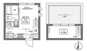 COCOCUBE新御徒町Westの間取り画像