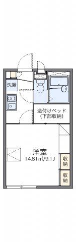 レオパレスエスポワールの間取り画像