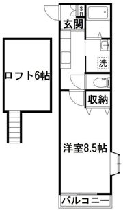 グリムコートの間取り画像