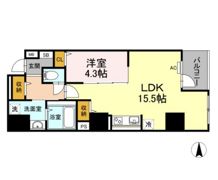 La neige 中山下の間取り画像