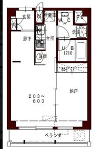 コリドールベルエアの間取り画像