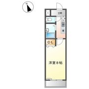 WAVE－KⅡの間取り画像
