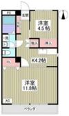 パークサイド篠崎の間取り画像