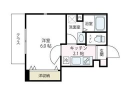 ハレマハナの間取り画像