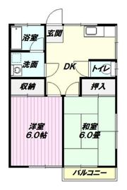 フラワーイン宮本の間取り画像