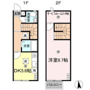 グレースタウンⅡ A棟の間取り画像