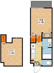 デ・クメール新大村駅前の間取り画像