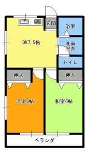 シーサイドハイツM＆Mの間取り画像