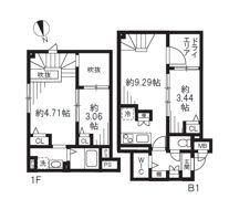 アグレシオ品川大井の間取り画像