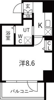 MSR梅田EASTの間取り画像