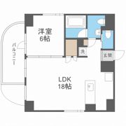 メゾニティ・クイーン阿波座の間取り画像