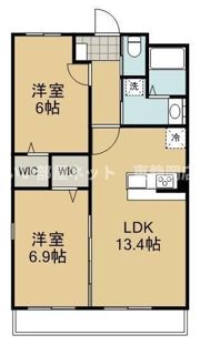 ヴェルクレスト静岡の間取り画像
