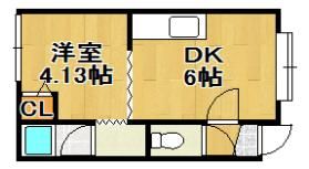 ラポール恵み野の間取り画像