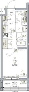 クレヴィスタ池袋ウエストの間取り画像