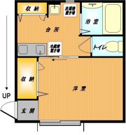ブロッサム・Uの間取り画像