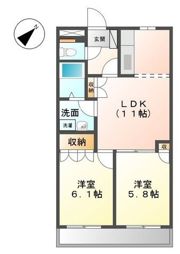ヴァンベールの間取り画像