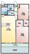 RISE CASAの間取り画像