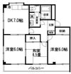 加藤マンションの間取り画像
