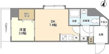 アルファコート西川口22の間取り画像