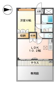 アンジュー 壱号館の間取り画像