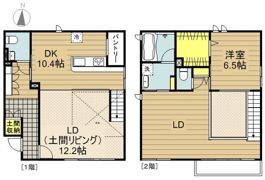 ラクールD棟の間取り画像