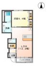 ルクラージュキセキの間取り画像