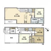 船橋戸建の間取り画像