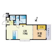 モンレーヴ西新2の間取り画像