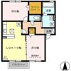 プラム F棟の間取り画像