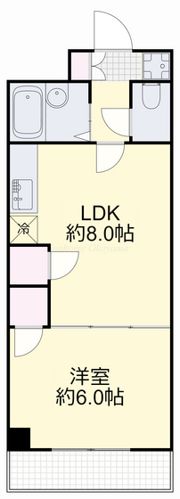 トーコーレジデンス豊成の間取り画像