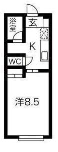 アスコット長町の間取り画像