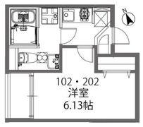 モダンアパートメント高田馬場の間取り画像