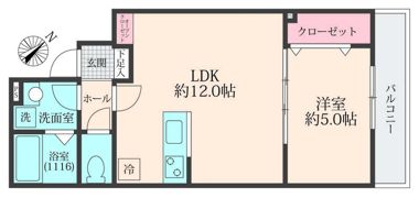 ミリアビタ稲毛東の間取り画像