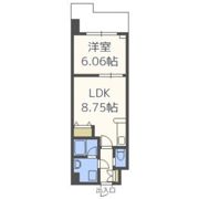 グランシス天満橋の間取り画像