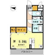 アザックけやき通りの間取り画像
