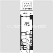 S-RESIDENCE新大阪駅前の間取り画像