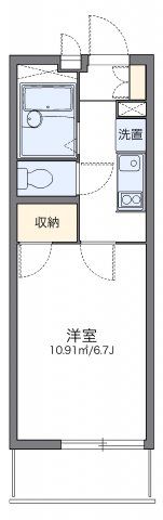 レオパレスイルソーレの間取り画像