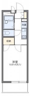 レオパレスイルソーレの間取り画像