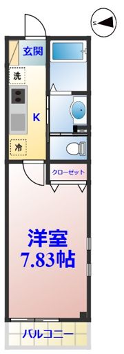 Milonga（ミロンガ）の間取り画像