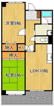 ラ．セール石崎の間取り画像