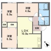 アークヒルズ中村 F棟の間取り画像