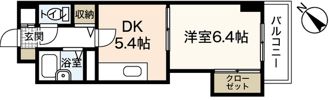 AZALEA中広の間取り画像