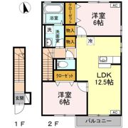 バリュアブル D棟の間取り画像
