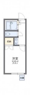 レオパレス川合Bの間取り画像