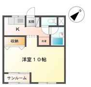 メゾン・ひまわりの間取り画像
