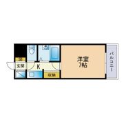 ピュアドームグラース天神の間取り画像