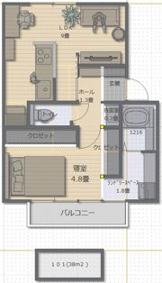 Serenity Fortの間取り画像