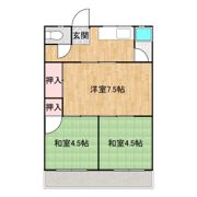 山口アパートの間取り画像